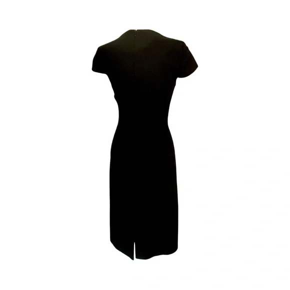 🧜🏼‍♀️ Maria Bianca Nero Form Fitting a classic Black Dress Size Petite - Picture 3 of 11